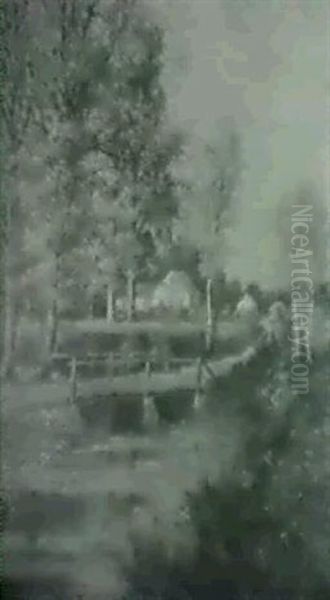 Across The Plank Bridge/an Autumnal View - view 1