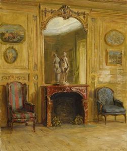 French Salon by Walter Gay