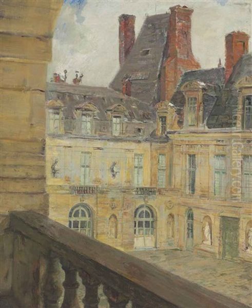 Cour De La Fontaine, Fountainbleau - view 1