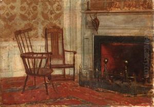 Interieur Avec Cheminee by Walter Gay