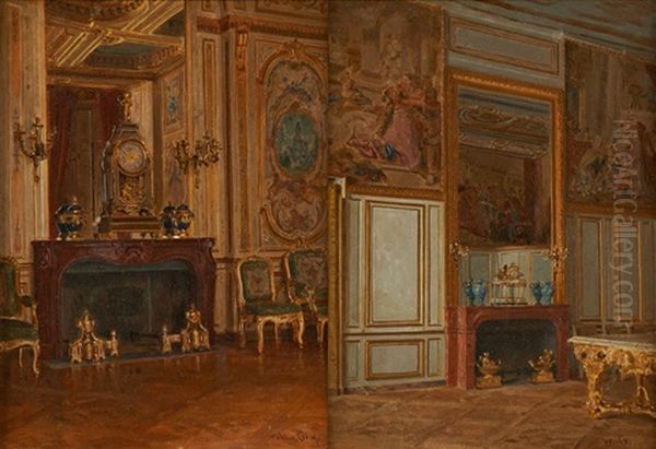 Interieurs A Fontainebleau (2 Works) - view 1