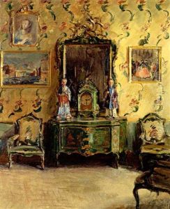 The Chinoiserie Room, Correr Museum, Venice by Walter Gay
