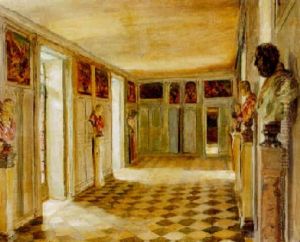 Interior At Reveillon by Walter Gay