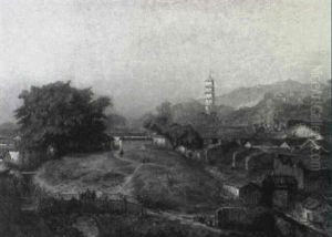 Sunrise In A Japanese Village Sunrise In A Japanese Village