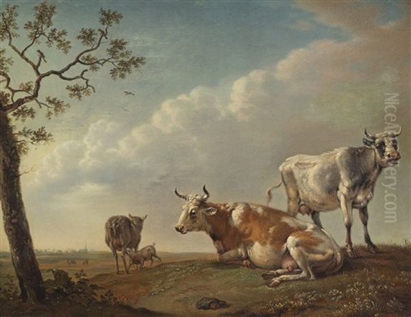 A Landscape With Cows - view 1