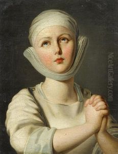 Betende Heilige by Ernst Gebauer