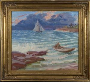 Rower by Albert Gebhard
