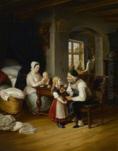 The Happy Family by Johann Nepomuk Gebhardt