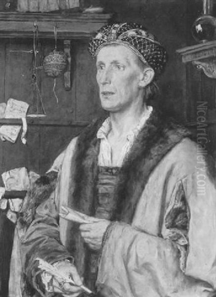 Ein Herr In Altdeutscher Tracht - view 1