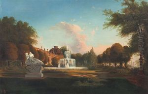 Schloss Sanssouci by Ludwig Gebhardt