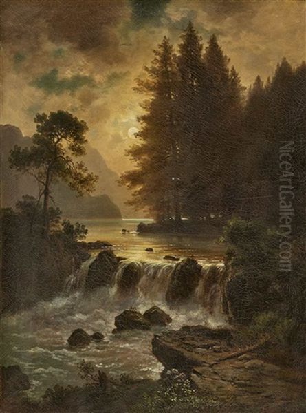 At The Outflow Of Lake Walchensee - view 1