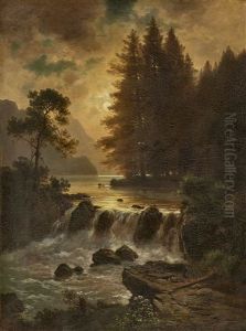 At The Outflow Of Lake Walchensee
