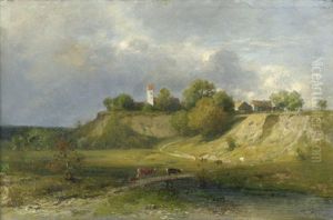 Blick Auf Die Isarauen Von Oberfohring Bei Munchen Blick Auf Die Isarauen Von Oberfohring Bei Munchen