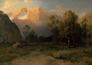 Karwendel by Ludwig Gebhardt