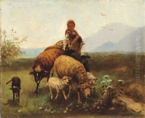 Schafhirtin