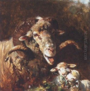 Ram And Two Lambs Ram And Two Lambs