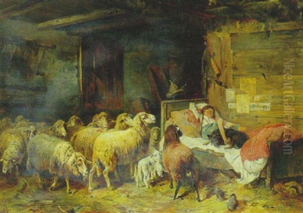 Den Lille Farehyrde Tager Sig En Lur - view 1