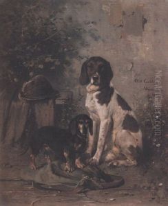 Jagdhunde by Otto Friedrich Gebler