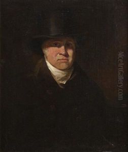 Portrait Of Gentleman, Traditionally Believed To Be Andrew Plimer by Andrew Geddes