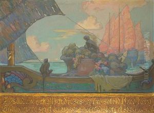 Apes And Ivory, Skulls And Roses, In Junks Of Old Hong-kong Gliding Over A Sea Of Dreams To A Haunted Shore Of Song by Frances M. Geddes