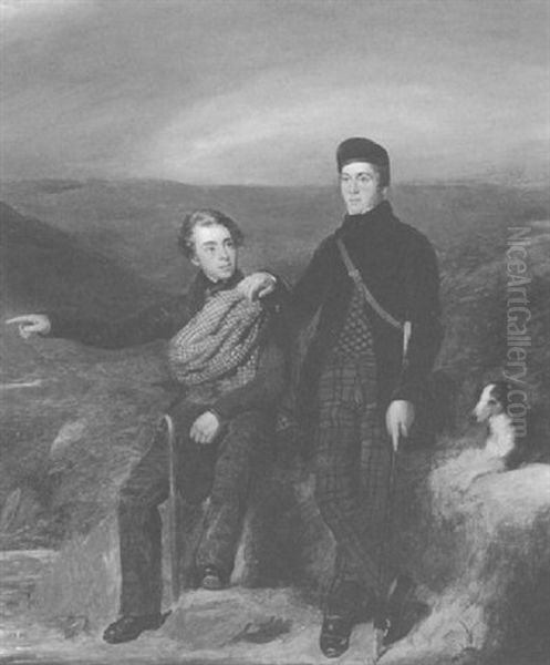 Young Gentlemen In The Highlands - view 1