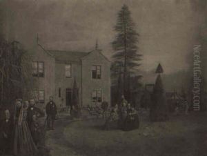 A Victorian Family Grouping by William Geddes