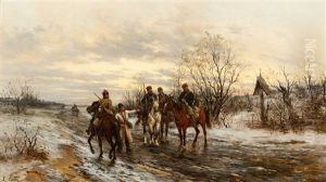 Patrol Powstanczy by Ludwig Gedlek