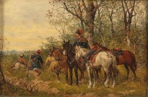 The Reconnaissance Patrol by Ludwig Gedlek
