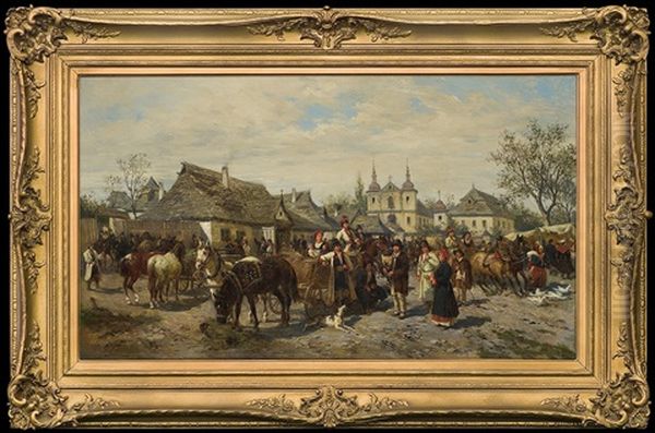Fair In Cracow (kleparz) - view 1