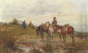 Spahtrupp by Ludwig Gedlek