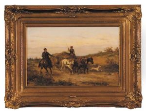Zaprzeg Na Drodze by Ludwig Gedlek