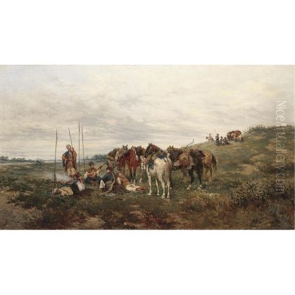 Cossack Encampment - view 1