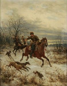 Cossacks Hunting by Ludwig Gedlek