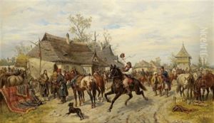 Markttag by Ludwig Gedlek