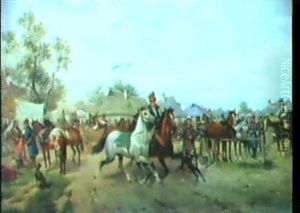 Der Pferdemarkt by Ludwig Gedlek