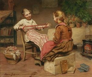 Les Devideuses De Laine