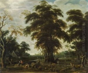 Bewaldete Landschaft Bewaldete Landschaft