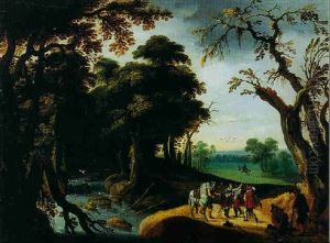 Voyageur Attaque Par Des Brigands