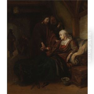 Christ Healing Peter's Mother-in-law by Joost van Geel