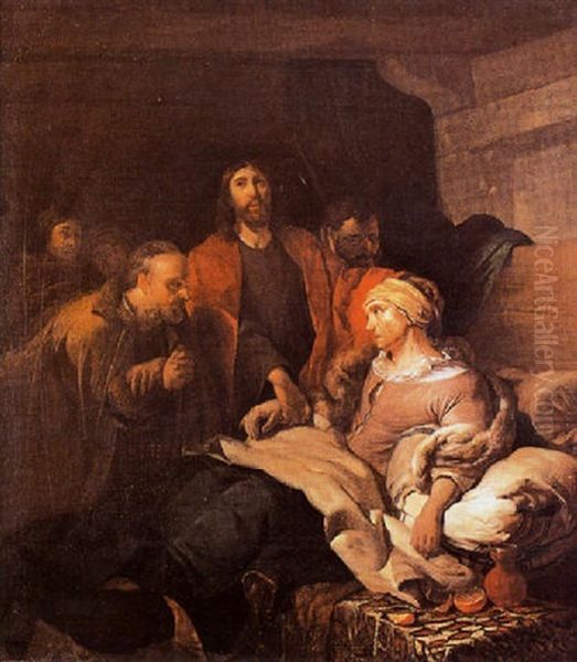 Le Christ Au Chevet De La Mere De Saint Pierre - view 1