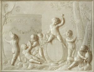 An Allegory Of Autumn by Marten Jozef Geeraerts