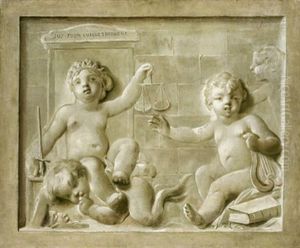 Allegorie Der Justitia by Marten Jozef Geeraerts
