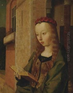 Sainte Barbe (?) by Geertgen tot Sint-Jans
