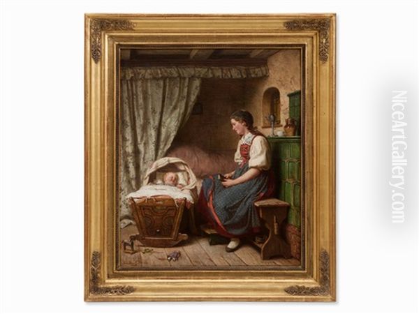 A Young Mother - view 1
