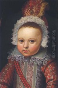 Bildnis Eines Jungen Knaben Moglicherweise Philip Ferdinand Van Der Veecken by Wybrand Simonsz De Geest