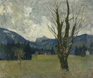 Voralpenlandschaft Im Herbst
