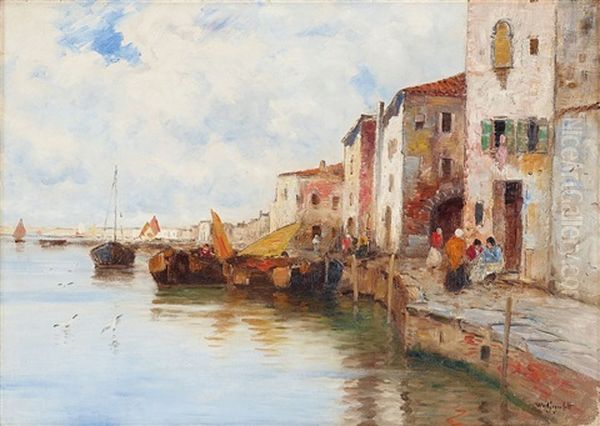 Kajmotiv Fran Venedig - view 1