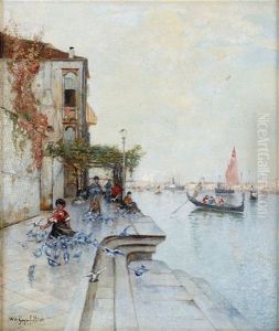 Utsikt Over Giudeccakanalen I Venedig