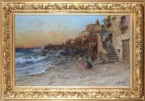 Motiv Fran Salernobukten, Italien