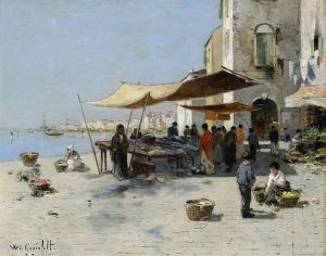 Torghandel I Venedig